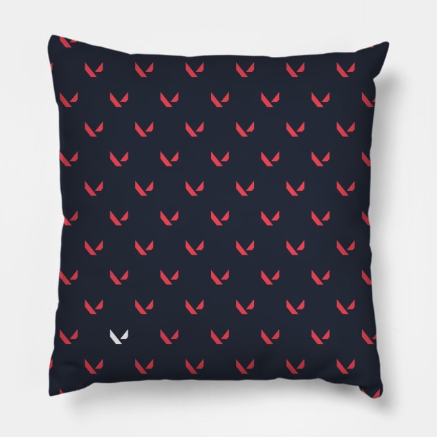 Valorant Pattern Throw Pillow Official Valorant Store