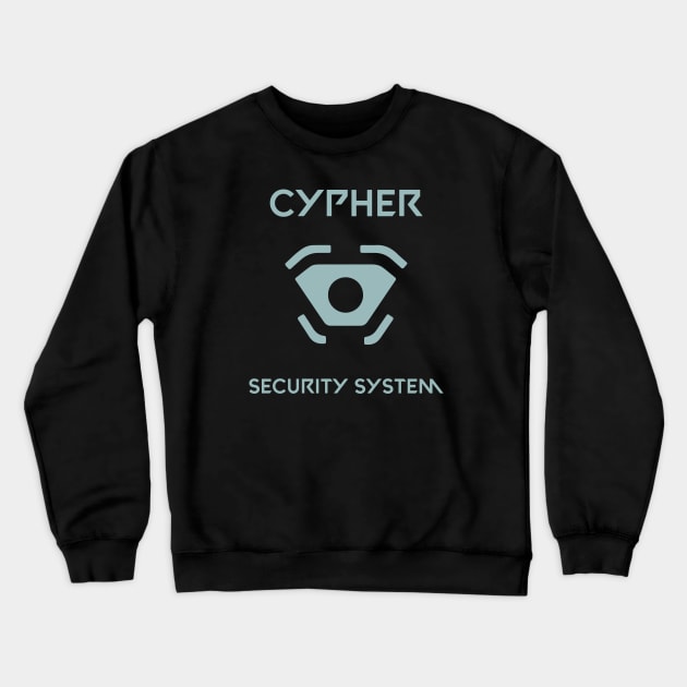 Cypher Camera Security System Crewneck Sweatshirt Official Valorant Store
