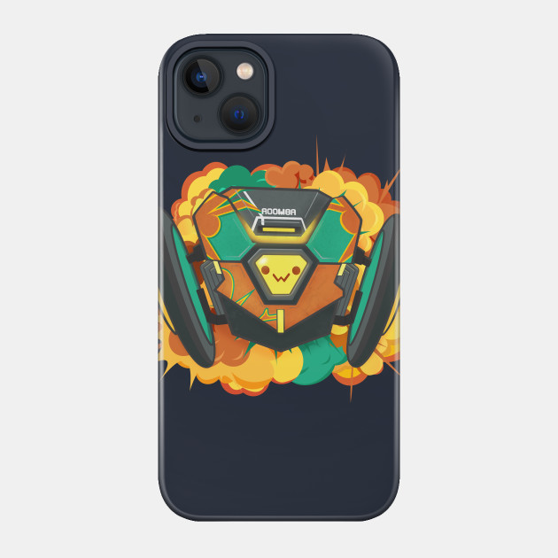Exploding Roomba Phone Case Official Valorant Store