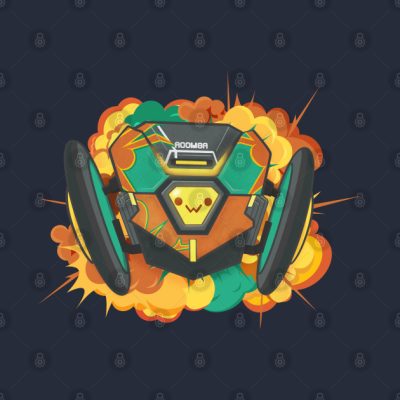 Exploding Roomba Phone Case Official Valorant Store