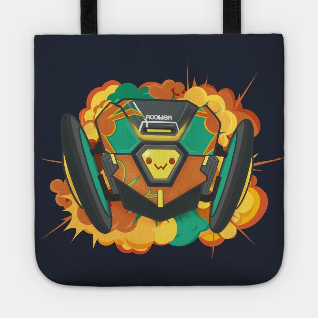 Exploding Roomba Tote Official Valorant Store
