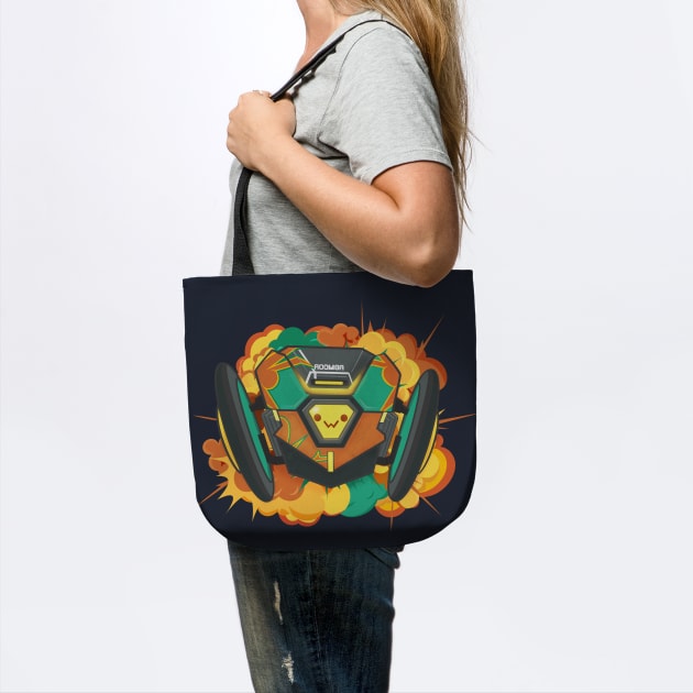 Exploding Roomba Tote Official Valorant Store