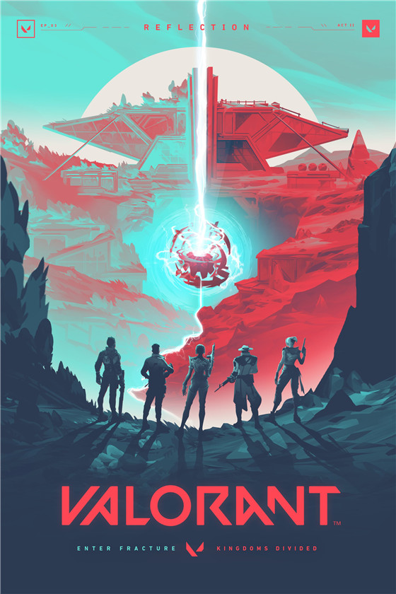 2022 Online Game Valorant Maps Poster Reyna Jett Valorant Gaming Gamer Painting Wall Art Kawaii Game 2 - Valorant Store