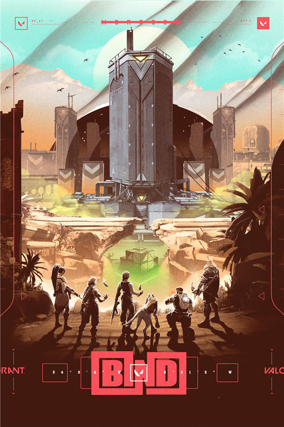 2022 Online Game Valorant Maps Poster Reyna Jett Valorant Gaming Gamer Painting Wall Art Kawaii Game 4 - Valorant Store