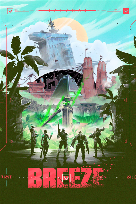 2022 Online Game Valorant Maps Poster Reyna Jett Valorant Gaming Gamer Painting Wall Art Kawaii Game 5 - Valorant Store