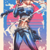 2023 Pop Shootout Game Valorant Poster Set Neon Skye Gekko Harbor Jett Gun Canvas Painting Wall - Valorant Store