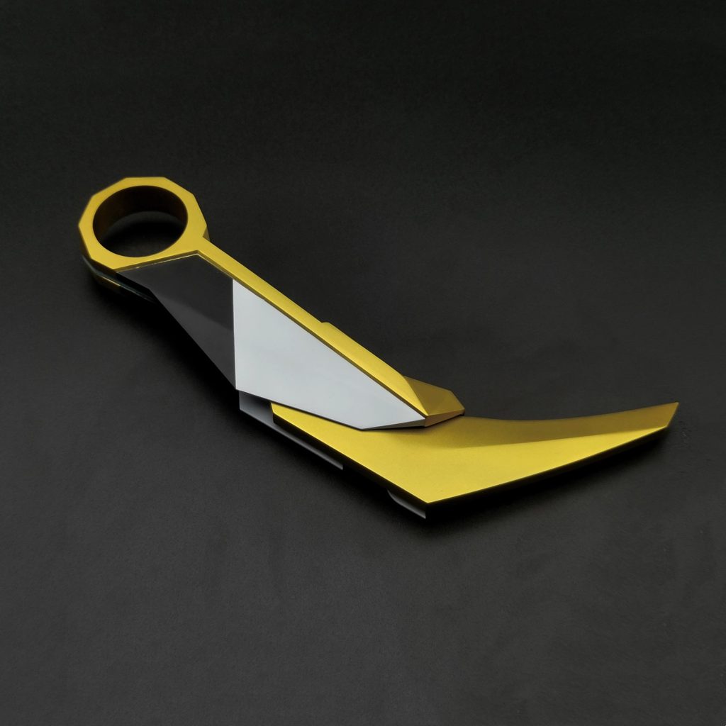 25cm Valorant Weapon Prime 2 0 Purple Gold Tide Illusion Plastic Sword Karambit Katana Sword Collection 1 - Valorant Store