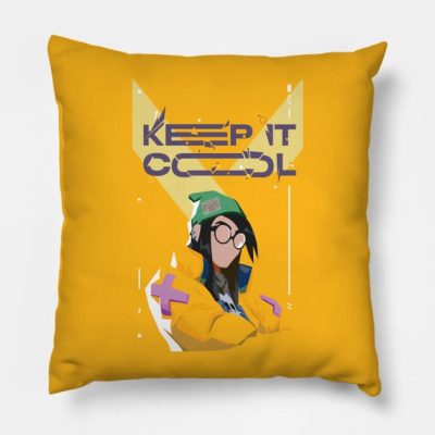 Keep It Cool Throw Pillow Official Valorant Store