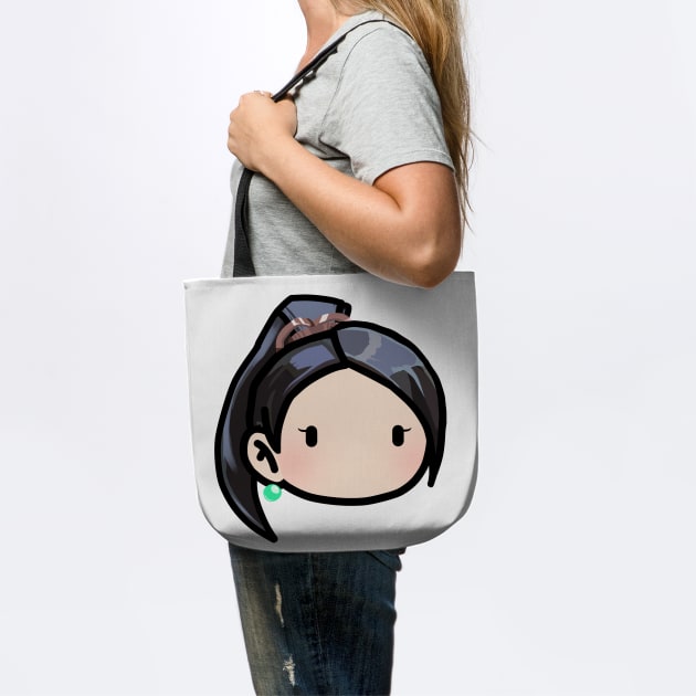 Valorant Sage Chibi Head Tote Official Valorant Store