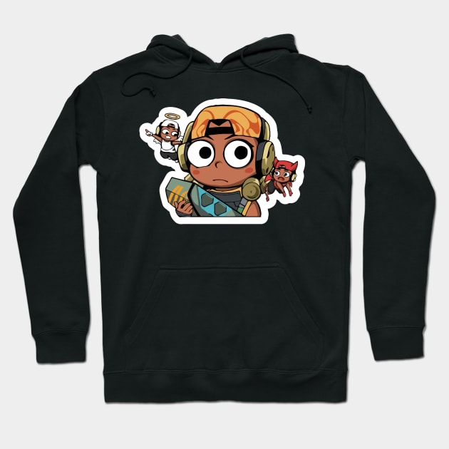 Heaven Or Hell Hoodie Official Valorant Store