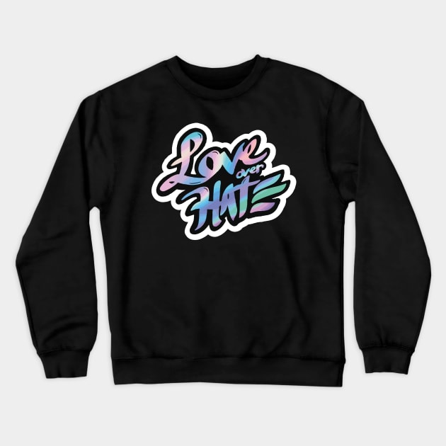 Love Hate Crewneck Sweatshirt Official Valorant Store