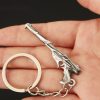 5cm Valorant Weapon Vandal Mini Ghost Sovereign Silver Game Accessories Metal Keychain Ornaments Collection Decorative Gift 3 - Valorant Store