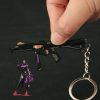 8cm Valorant Weapon Vandal Exclusive Edition Prelude To Chaos Metal Material Weapon Model Keychain Game Peripheral - Valorant Store