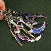 9cm Valorant Weapon Small Keychain Set of 20 Metal Material Weapon Model Keychain Game Peripheral Display 2 - Valorant Store