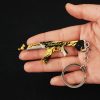 9cm Valorant Weapon Vandal Champions 2021 Metal Gun Material Weapon Model Sword Keychain Game Model Peripheral 1 - Valorant Store