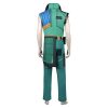 Game VALORANT Harbor Cosplay Uniform Men Costume Tops Pants Outfits Boys Men Adult Halloween Carnival Disguise 3 - Valorant Store