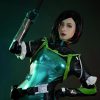 Game Valorant Viper Cosplay Costumes Jumpsuits Wig Halloween Carnival Outfit For Women Girls 1 - Valorant Store