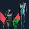 Game Viper Cosplay Zentai Bodysuit Jumpsuit Valorant Character Costume Halloween Costume for Women Kids 1 - Valorant Store