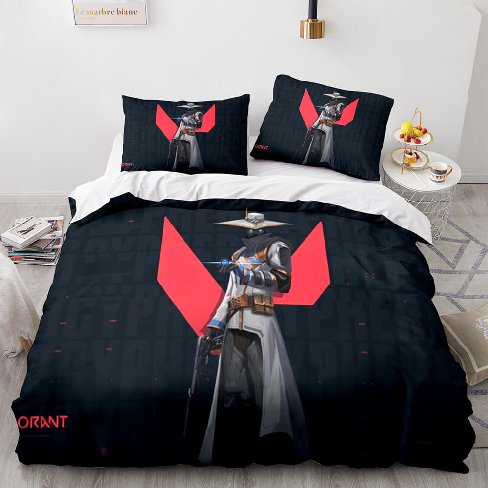 GameVALORANTBeddingSetDuvetCoverBedSheetSets 9 - Valorant Store