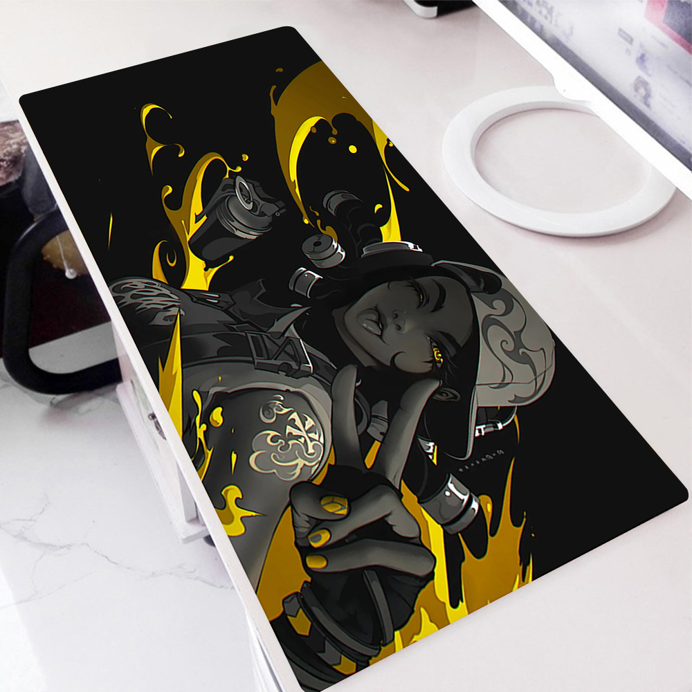 Hot Game Valorant HD Printing Mouse Pad Computer Pc Gamer Large Desk Pads Computer Lock Edge 1 - Valorant Store