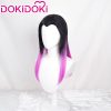 IN STOCK Reyna Wig Cosplay Game Valorant Cosplay DokiDoki Women Black Purple Long Hair Heat Resistant 1 - Valorant Store