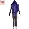 Omen Cosplay Game Valorant Omen Cosplay Costumes Purple Cloak Knitted Shirt Outfits Dark Style Jumpsuit Halloween 2 - Valorant Store