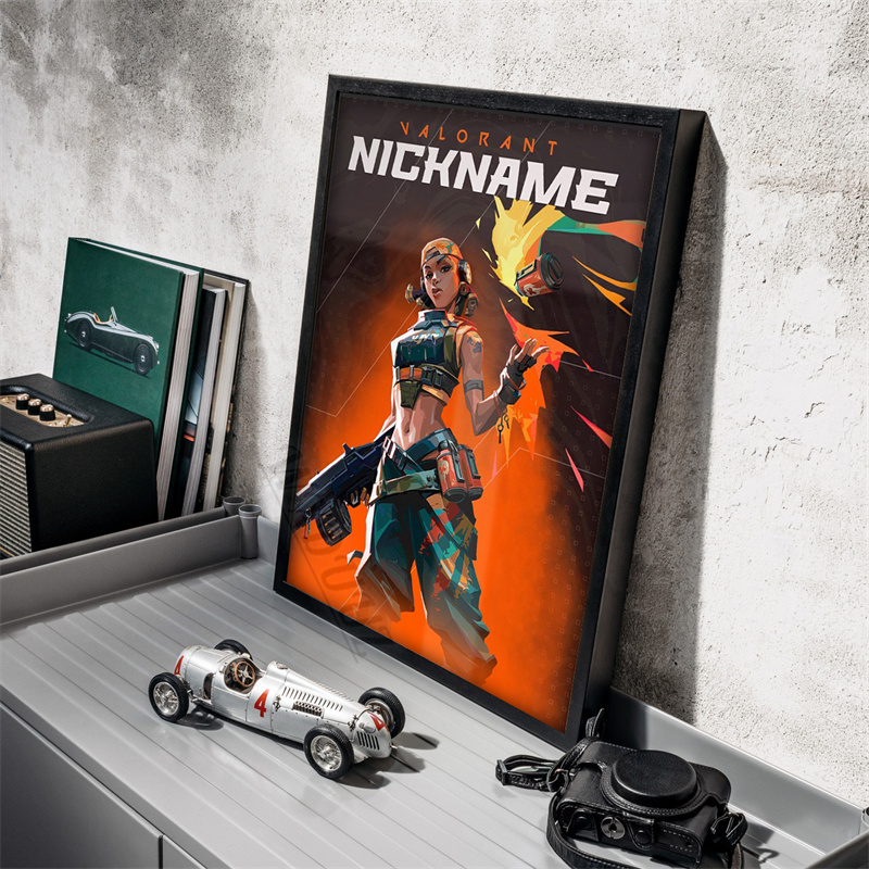 Popular Game Valorant Character Canvas Painting Poster and Prints Wall Decorative Pictures for Living Room Home 1 - Valorant Store
