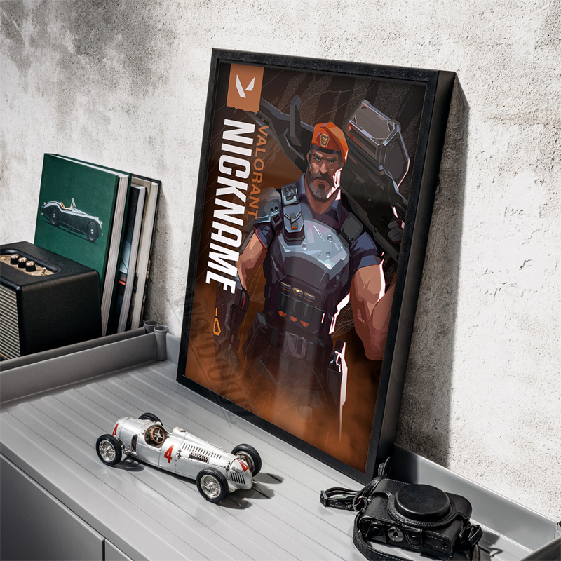 Popular Game Valorant Character Canvas Painting Poster and Prints Wall Decorative Pictures for Living Room Home 11 - Valorant Store