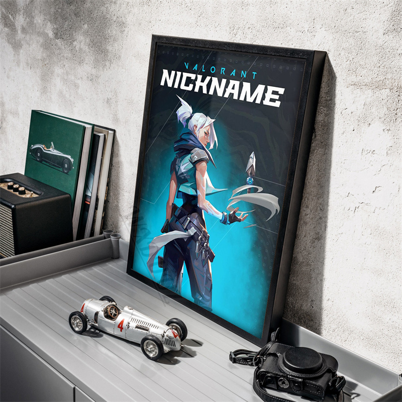 Popular Game Valorant Character Canvas Painting Poster and Prints Wall Decorative Pictures for Living Room Home 2 - Valorant Store