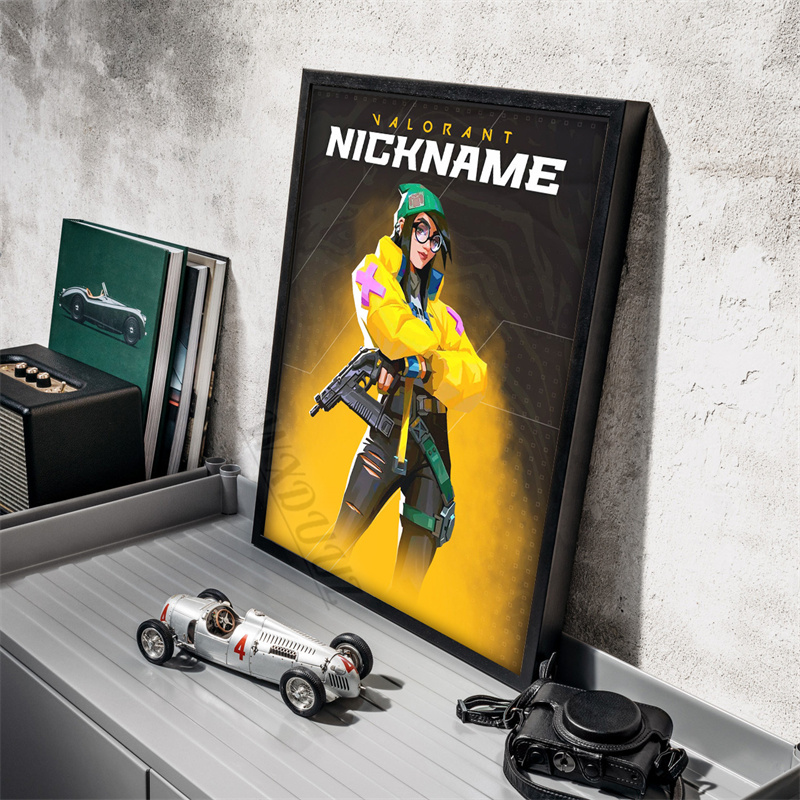 Popular Game Valorant Character Canvas Painting Poster and Prints Wall Decorative Pictures for Living Room Home 3 - Valorant Store