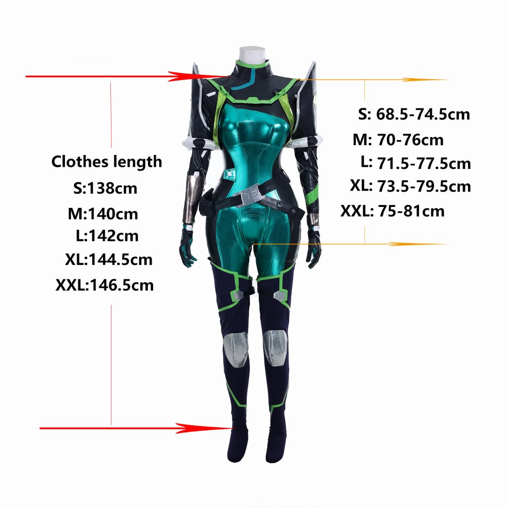 ROLECOS In Stock Viper Cosplay Costume Game Valorant Viper Cosplay Costume Green Women Combat Uniform Halloween 4 - Valorant Store