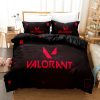 VALORANT Shooting Game Quilt Cover Twin Full Size With Pillowcase Home Textile Gift Bedding Set - Valorant Store