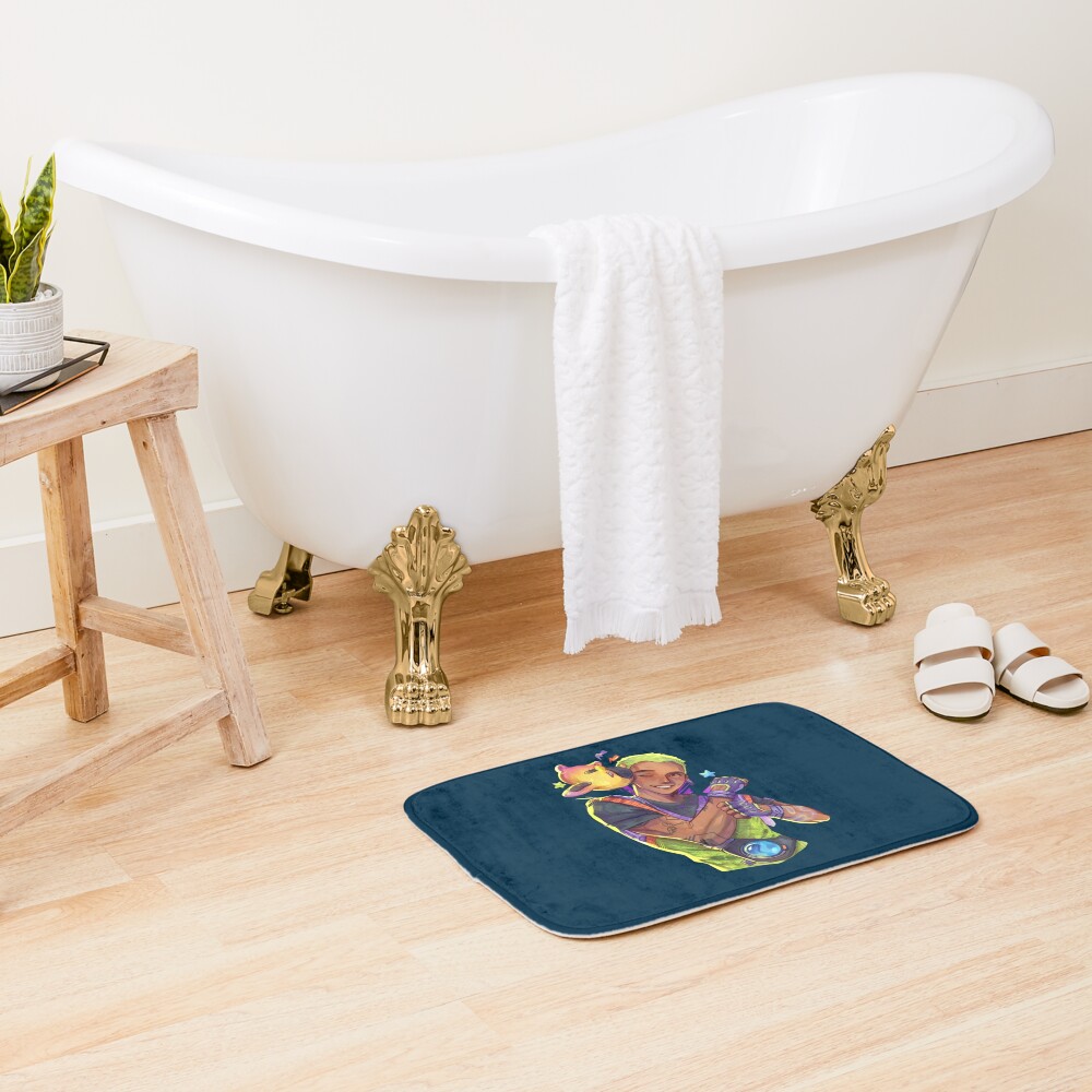 Gekko I Really Like Him Bath Mat Official Valorant Store
