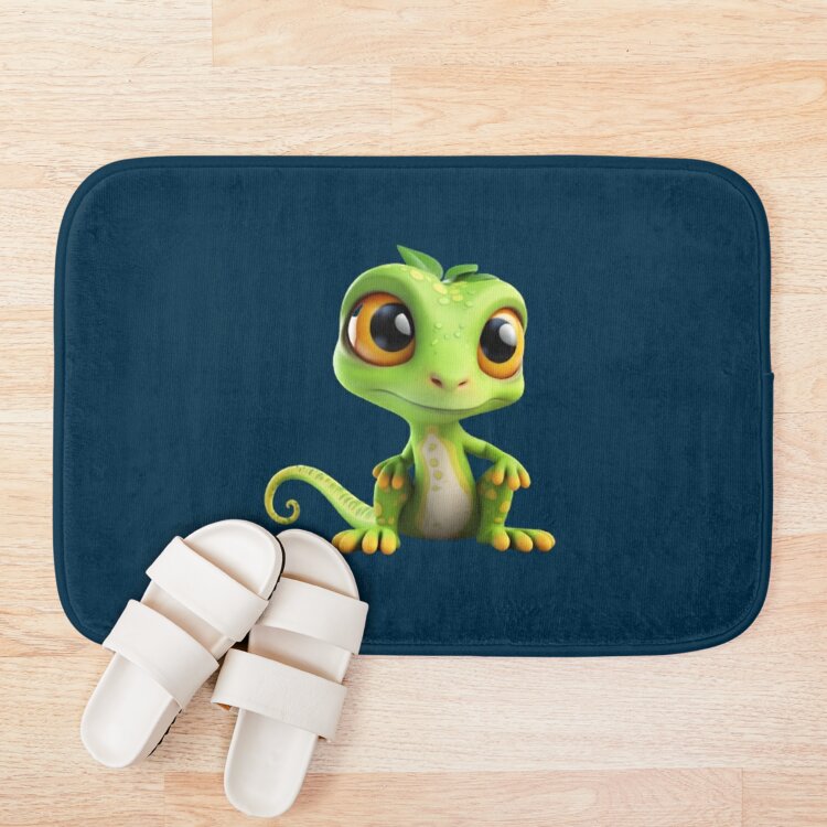 Gekko Colorful And Cute     (3) Bath Mat Official Valorant Store