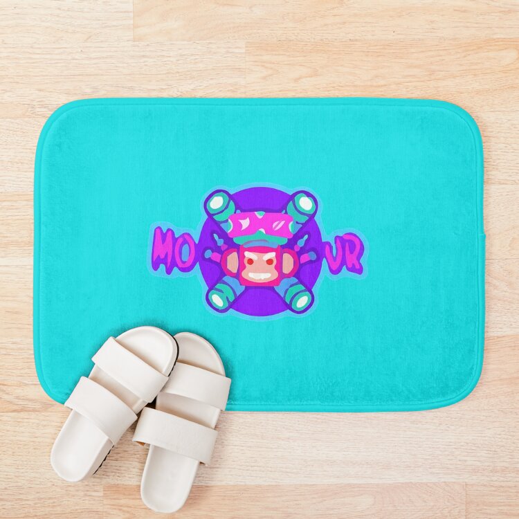 Glitchpop Monkey Bath Mat Official Valorant Store