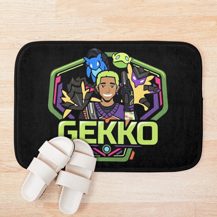 Gekko Badge Bath Mat Official Valorant Store