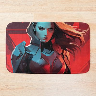 Valorant Illustration Bath Mat Official Valorant Store