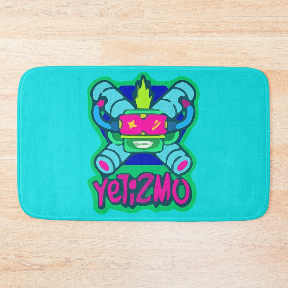 Glitchpop Yetizmo Bath Mat Official Valorant Store