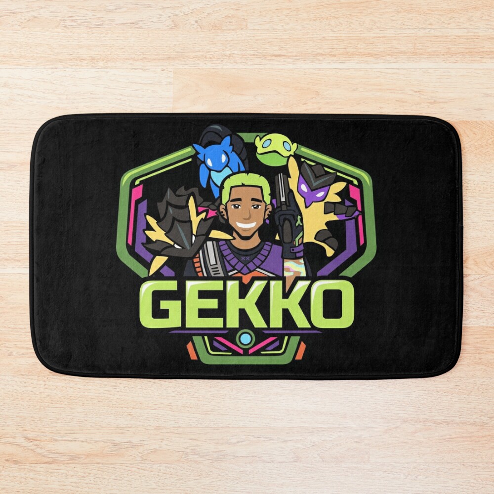 Gekko Badge Bath Mat Official Valorant Store