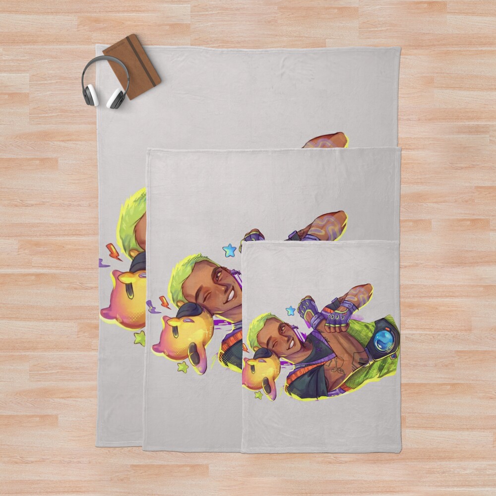 Gekko I Really Like Him Throw Blanket Official Valorant Store