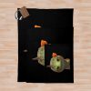 Gamer'S Perfect Illustration - Adorable Valorant Gekko Throw Blanket Official Valorant Store
