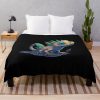 Gamer'S Perfect Illustration - Adorable Valorant Gekko Throw Blanket Official Valorant Store