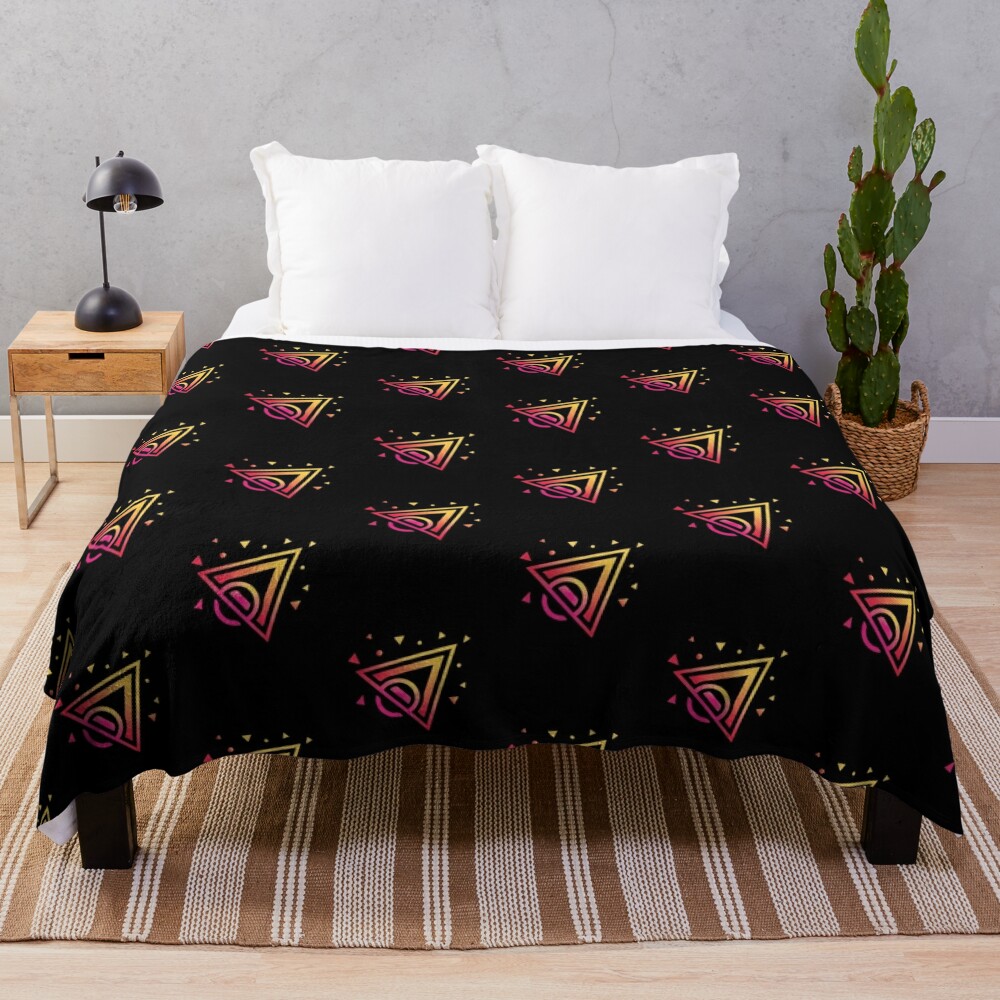 Nanoswarmer Throw Blanket Official Valorant Store