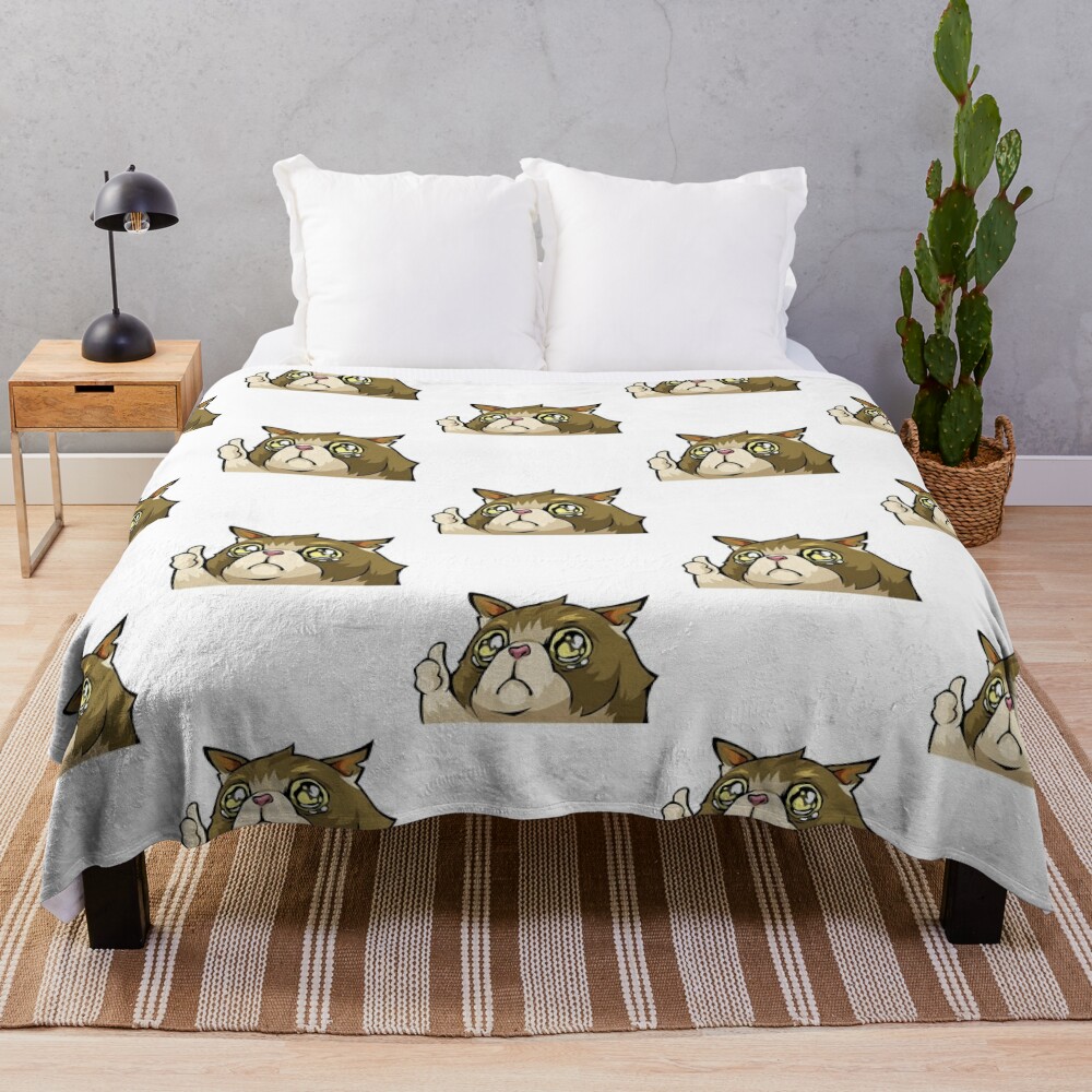 Crying Mance Spray Throw Blanket Official Valorant Store