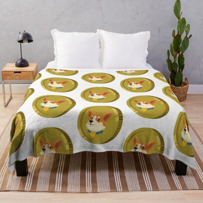Bruno Coin Spray Throw Blanket Official Valorant Store