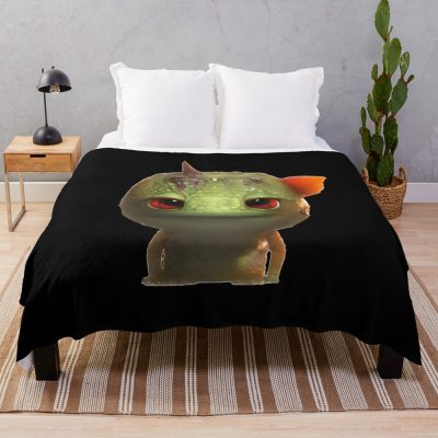 Gamer'S Perfect Illustration - Adorable Valorant Gekko Throw Blanket Official Valorant Store