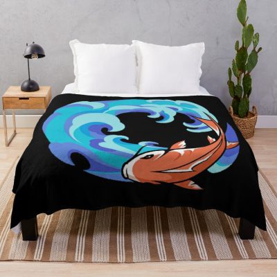 Kohaku Spray Throw Blanket Official Valorant Store