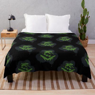 Coalition Cobra Spray Throw Blanket Official Valorant Store
