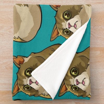 Excuse Me Cat Spray Throw Blanket Official Valorant Store