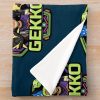 Gekko Badge Throw Blanket Official Valorant Store
